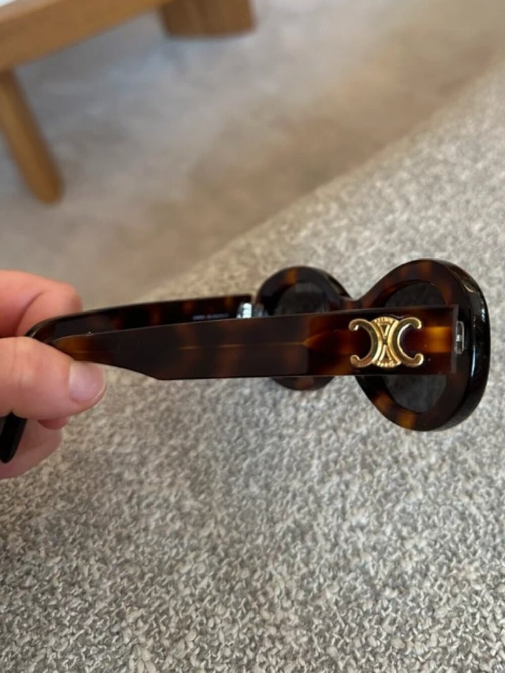 Celine Havana Brown Sunglasses - Picture 3 of 8